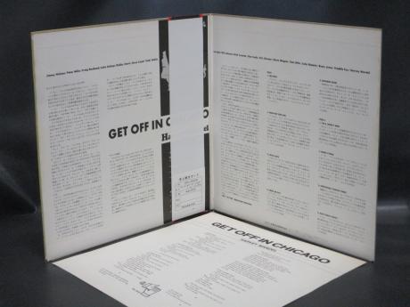 Harvey Mandel Get Off In Chicago Japan Orig. PROMO LP OBI WHITE LABEL