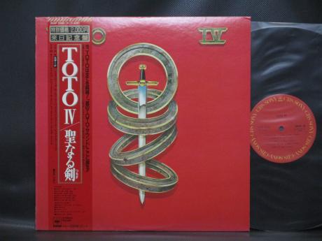 TOTO Toto IV Japan Orig. LP OBI INSERT