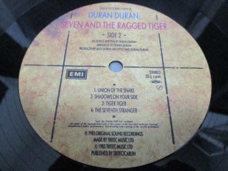 Duran Duran Seven And The Ragged Tiger Japan Early Press LP OBI