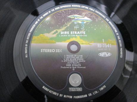 Dire Straits 1st Same Title Japan Orig. LP OBI INSERT