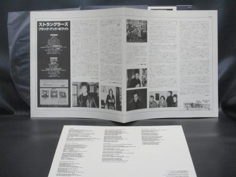 Stranglers Black and White Japan Orig. LP OBI INSERT