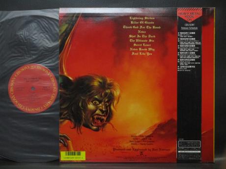 Ozzy Osbourne The Ultimate Sin Japan Orig. LP OBI