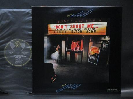 Elton John Don't Shoot Me I'm Only The Piano Player Japan Rare LP RED & BLACK OBI