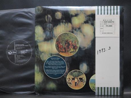 Pink Floyd Obscured by Clouds Japan Orig. LP OBI BOOKLET