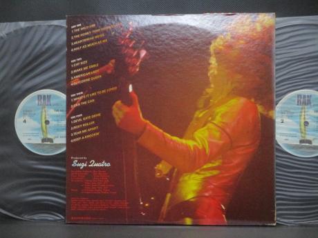 Suzi Quatro Live And Kickin' Japan Orig. 2LP OBI