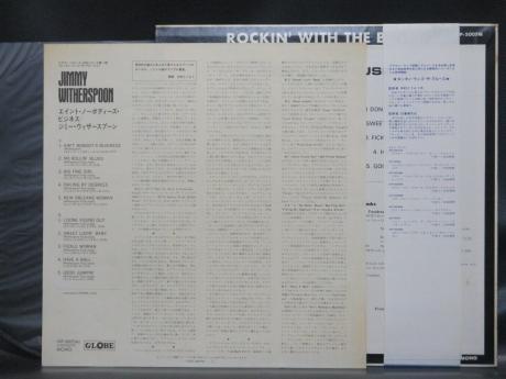 Jimmy Witherspoon 1st Same Title Japan Rare LP RED OBI
