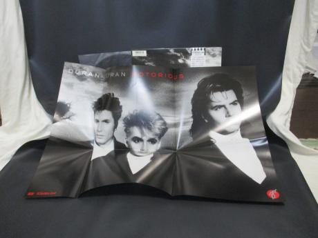 Duran Duran Notorious Japan Orig. LP OBI RARE POSTER