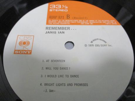 Janis Ian Remember Japan Orig. LIVE 2LP OBI BOOKLET