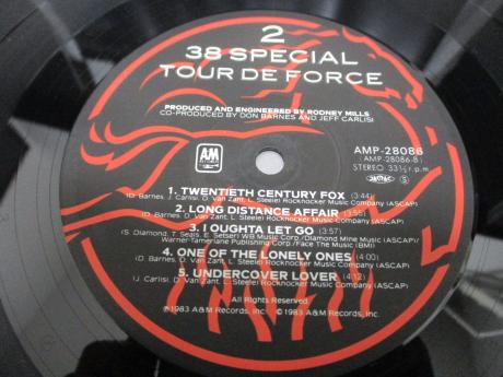 2. 38 Special Tour De Force Japan Orig. LP OBI