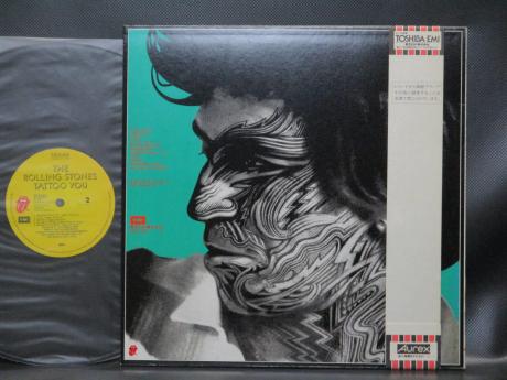 Rolling Stones Tattoo You Japan Early Press LP OBI