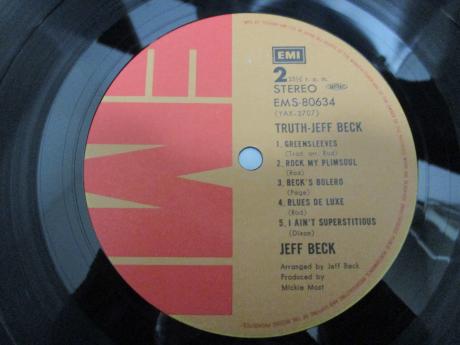 Jeff Beck Truth Japan Rare LP SILVER OBI G/F BOOKLET