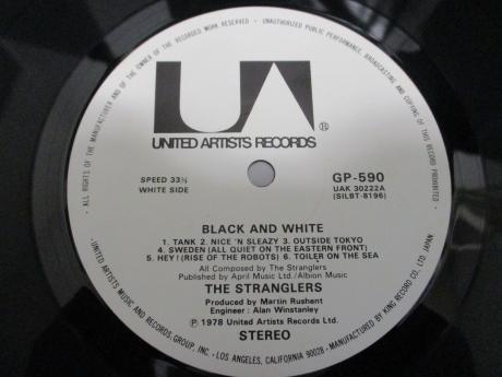 Stranglers Black and White Japan Orig. LP OBI INSERT