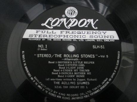 2. Rolling Stones Aftermath Vol. 5 Japan Orig. LP G/F DIF COVER