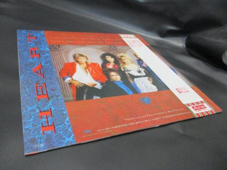 Heart S/T Same Title Japan Rare LP WHITE & RED OBI