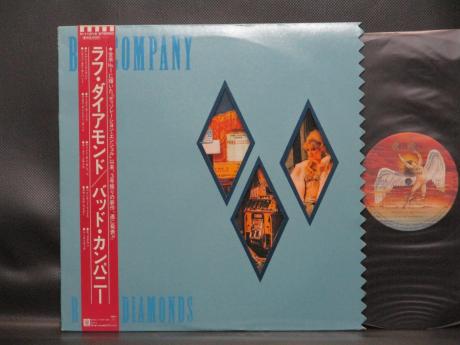 Bad Company Rough Diamonds Japan Orig. PROMO LP OBI