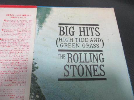 Rolling Stones Big Hits High Tide And Green Grass Japan Rare LP RED OBI