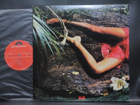 Roxy Music Stranded Japan Rare LP BROWN OBI INSERT