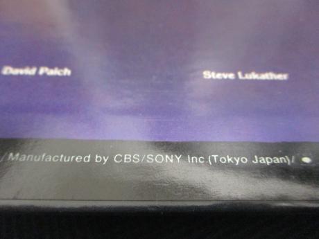 TOTO 1st Same Title Japan Orig. LP OBI INSERT
