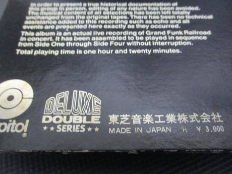 Grand Funk Railroad Live Album Japan Orig. 2LP OBI POSTER