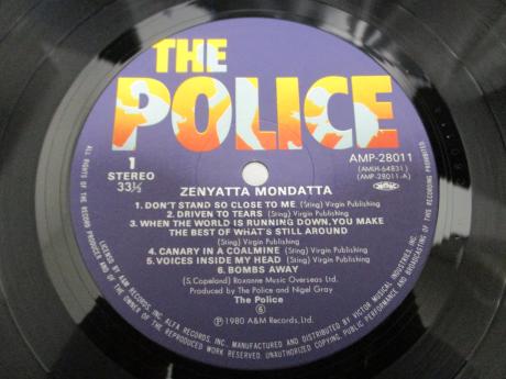 Police Zenyatta Mondatta Japan Orig. LP OBI INSERT