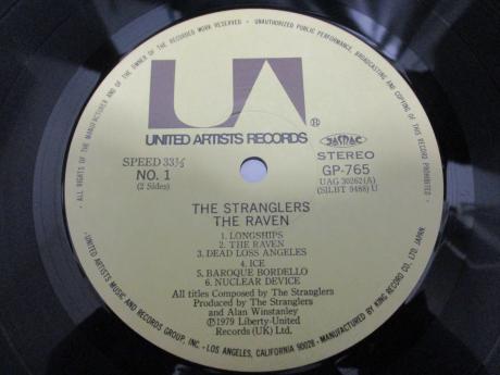 Stranglers The Raven Japan Orig. LP Rare 3D COVER