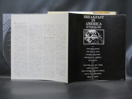 Supertramp Breakfast in America Japan Orig. LP OBI