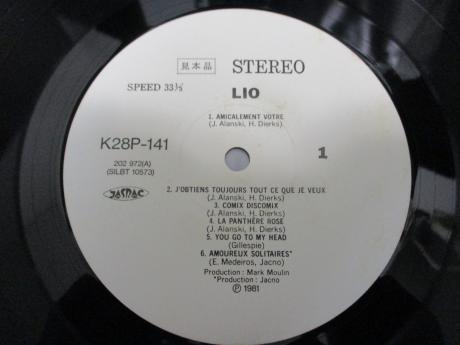 Lio 1st S/T Japan Orig. PROMO LP OBI WHITE LABEL