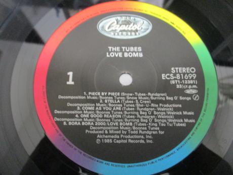 Tubes Love Bomb Japan Orig. LP OBI INSERT