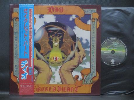DIO Sacred Heart Japan Orig. LP OBI INSERT