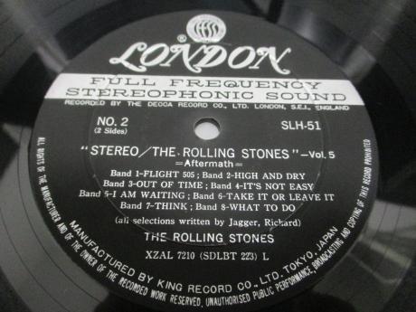 2. Rolling Stones Aftermath Vol. 5 Japan Orig. LP G/F DIF COVER