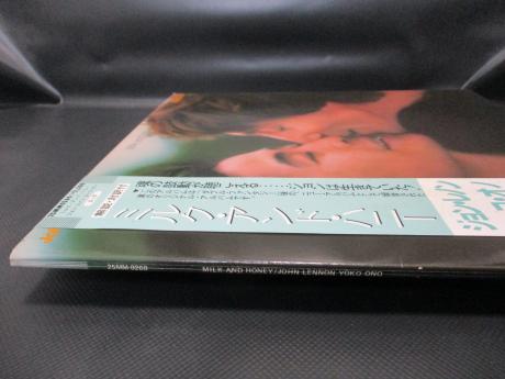 John Lennon & Yoko Ono Milk and Honey Japan Orig. LP OBI