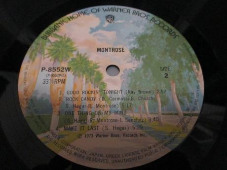 Montrose 1st Same Title Japan Orig. LP OBI INSERT