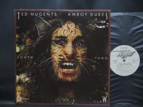 Ted Nugent’s Amboy Dukes Tooth Fang & Claw Japan Orig. PROMO LP WHITE LABEL