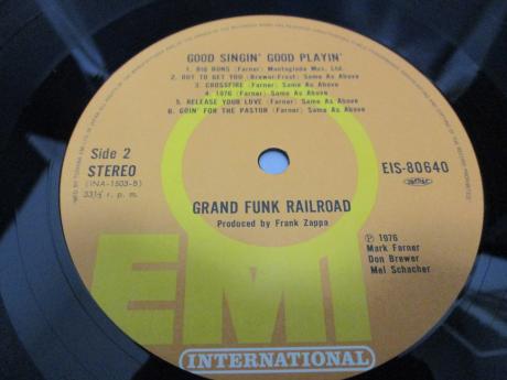 Grand Funk Railroad Good Singin’ Good Playin’ Japan Orig. LP OBI