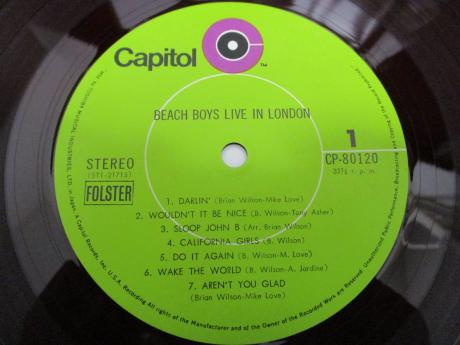 Beach Boys Live in London ( ’69 ) Japan Orig. LP G/F RED WAX