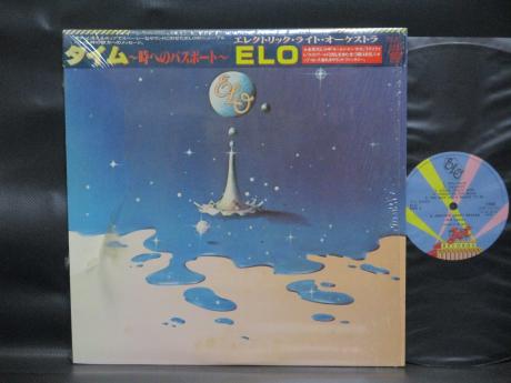 ELO Electric Light Orchestra Time Japan Orig. LP CAP OBI SHRINK