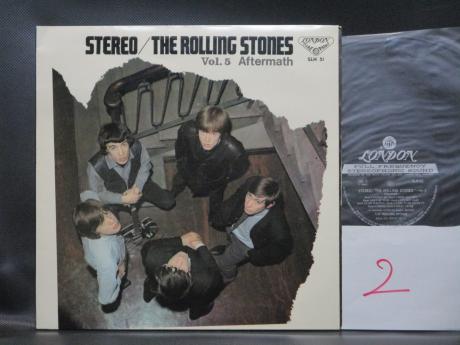 2. Rolling Stones Aftermath Vol. 5 Japan Orig. LP G/F DIF COVER