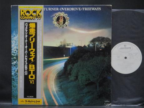 Bachman-Turner Overdrive Freeways Japan Orig. PROMO LP OBI WHITE LABEL