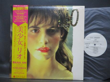 Lio 1st S/T Japan Orig. PROMO LP OBI WHITE LABEL