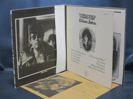 Elton John Tumbleweed Connection Japan Orig. LP OBI RED WAX