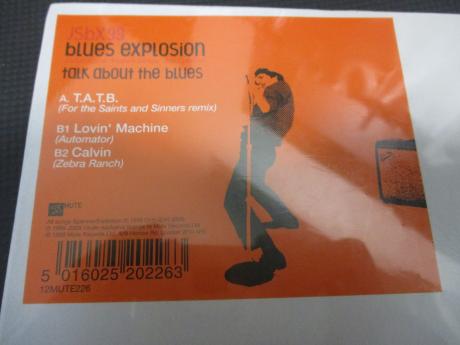 Jon Spencer Blues Explosion Talk About The Blues UK Orig. 3 Track 12” FACTORY SEALED
