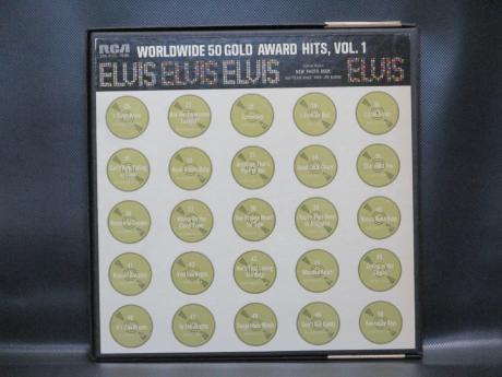 Elvis Presley Worldwide 50 Gold Award Hits Vol. 1 Japan Orig. 4LP BOX SET OBI