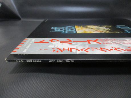 Jeff Beck Truth Japan Rare LP SILVER OBI G/F BOOKLET