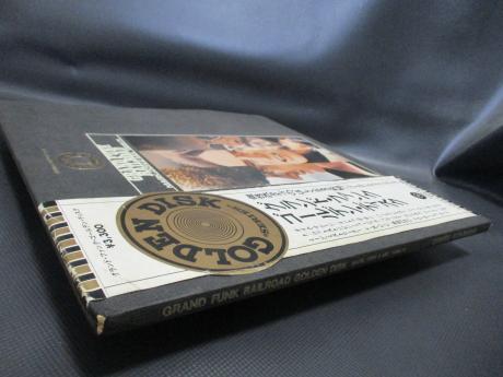 Grand Funk Railroad Golden Disk Mark Don & Mel 1969 - 1971 Japan Orig. 2LP OBI BIG POSTER