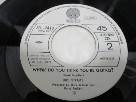 Dire Straits Lady Writer Japan Orig. PROMO 7" RARE PS