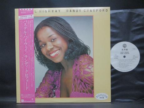 Randy Crawford Pastel Highway Japan Orig. PROMO LP OBI WHITE LABEL