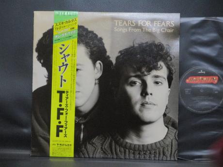 Tears For Fears Songs From The Big Chair Japan Orig. LP OBI