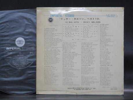 Ricky Nelson 10 Big Hits Japan Rare 10” F/B COVER