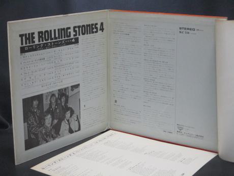 Rolling Stones 4 Out Of Our Heads Japan Early LP G/F DIF POSTER