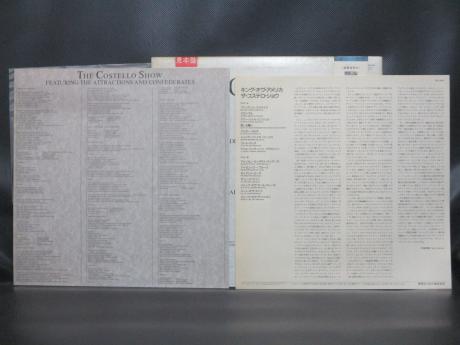 Elvis Costello Attractions King Of America Japan Orig. PROMO LP OBI